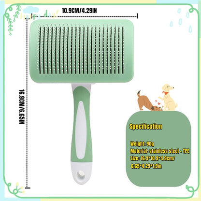 Self Cleaning Undercoat Dog Brush