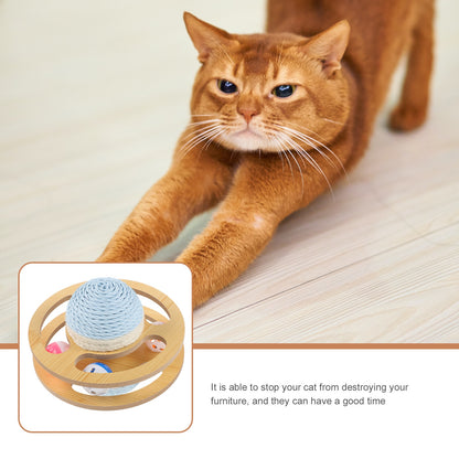 Sisal Turntable Toy Cat Scratchers