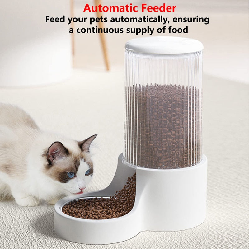 3.8L Pet Stainless Steel Bowl Food Dispenser