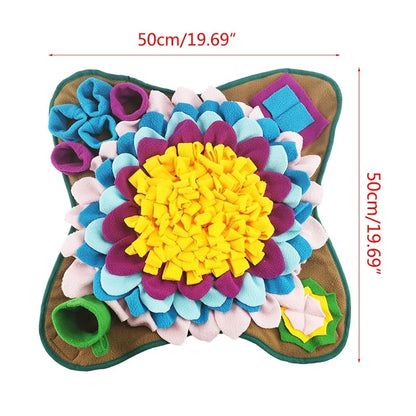 Flower Shape Dog Snuffle Mat