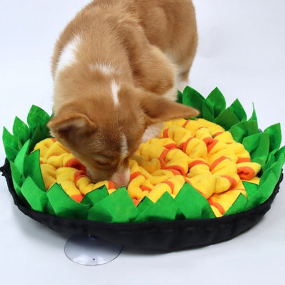 Sunflower Dog Snuffle Bowl