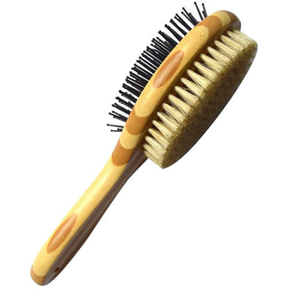 Professional Bristle Bamboo Dog Brush