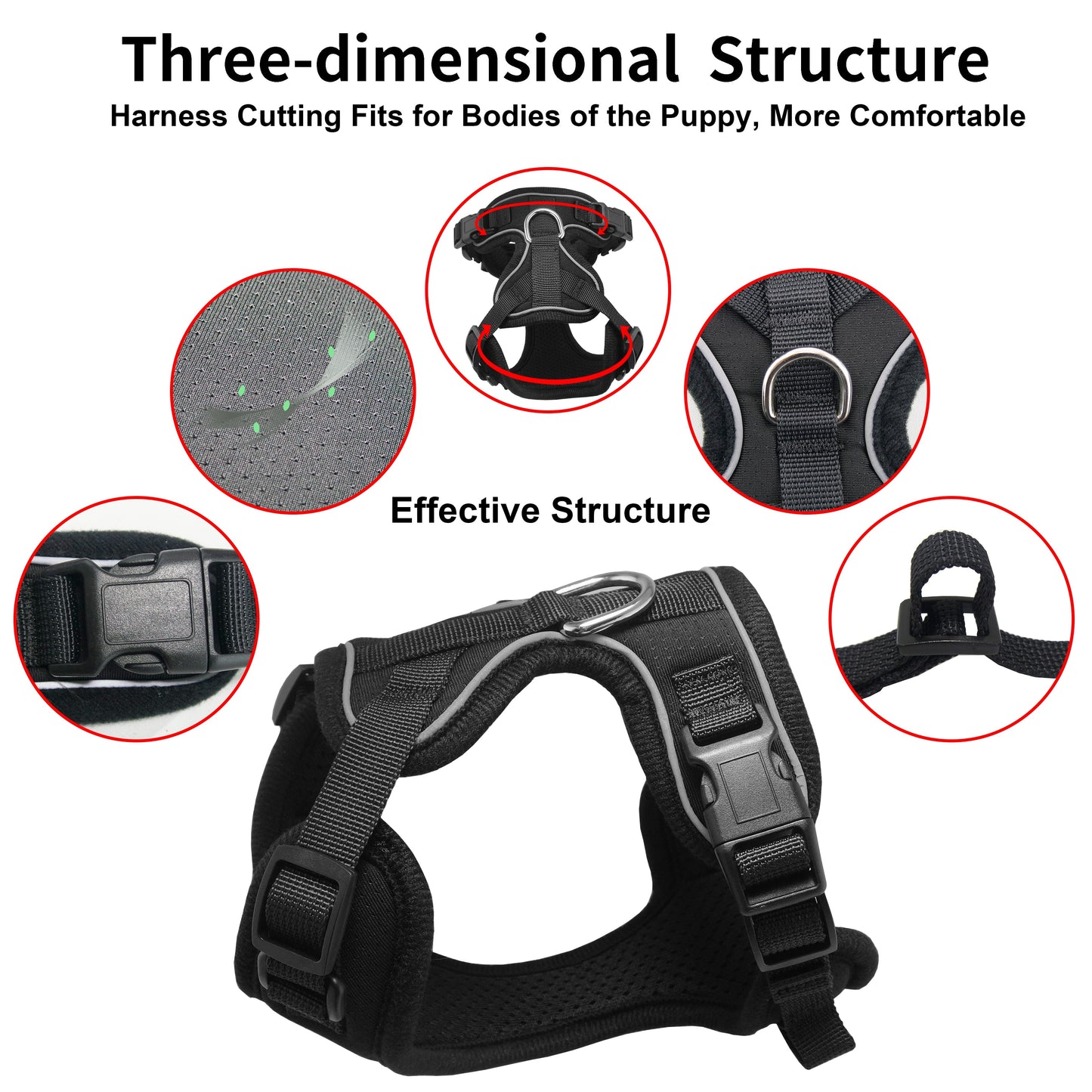 Reflective Air Mesh K9 Dog Harness