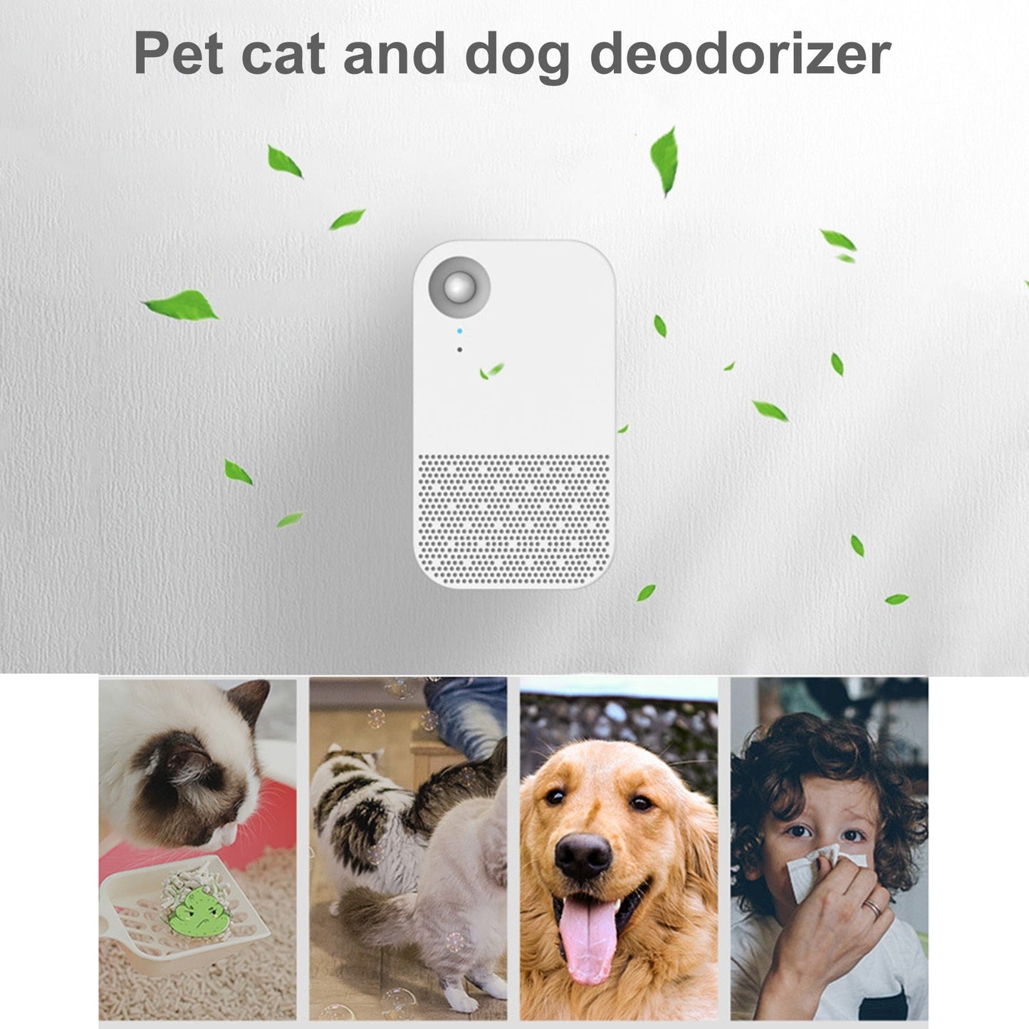 Ozone Generator Cat Litter Air Purifier