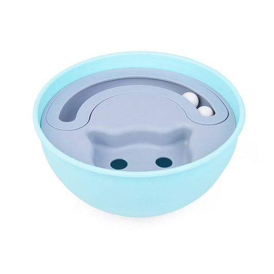 Entertaining 2 In 1 Dog Slow Feeding Bowl