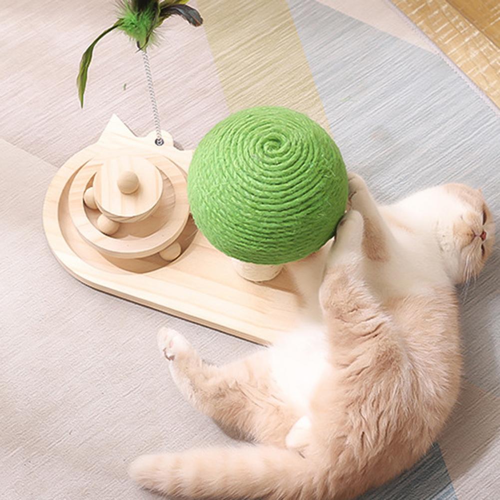 Mushroom Cat Toys Scratching Post