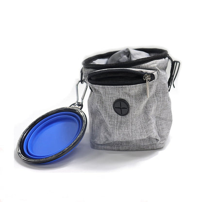 2 In 1 Adjustable Waistband Dog Treat Bag