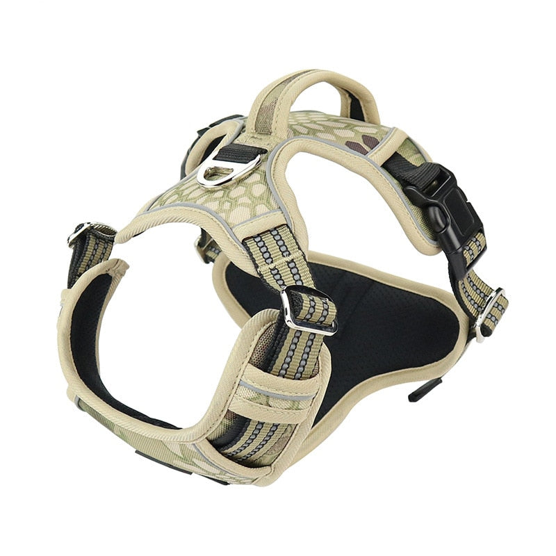 Heavy Duty Tactical No Pull Dog Harness