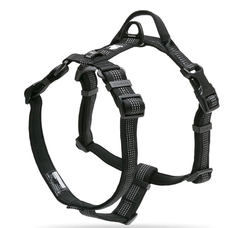 Reflective Nylon Ribbon Dog Harness