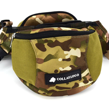 Camouflage Oxford Fabric Dog Harness