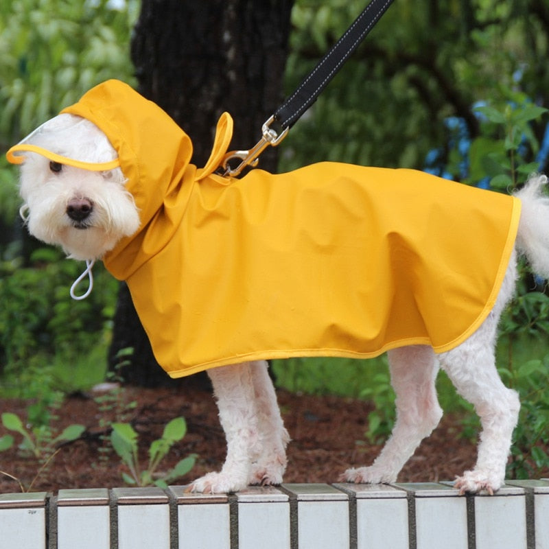 Reflective Fashion Pet Dog Raincoats