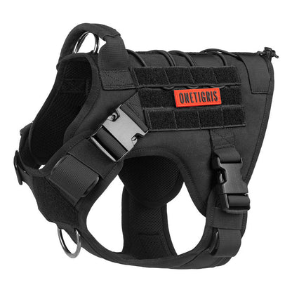 Premium Tactical Walking Dog Harness