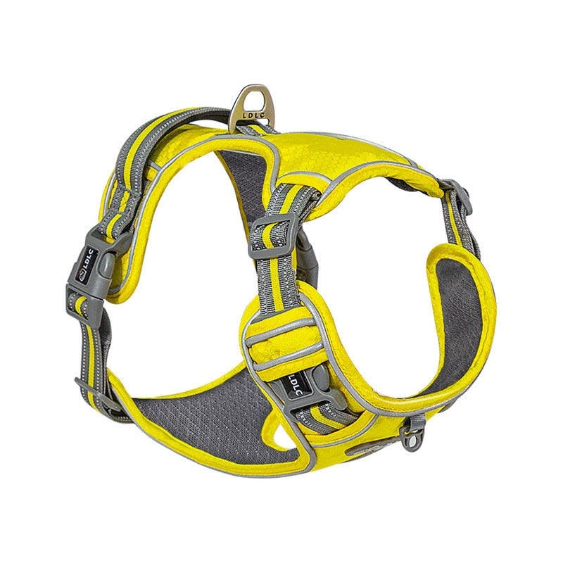 All Weather Reflective Nylon Dog Harness