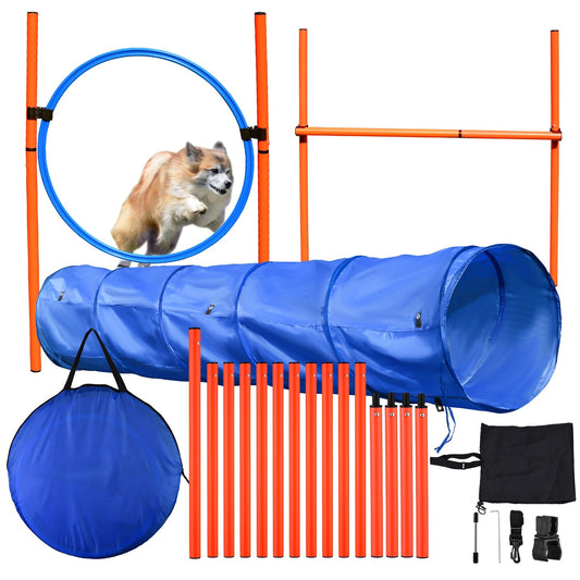 Dog Agility Training Equipment Set