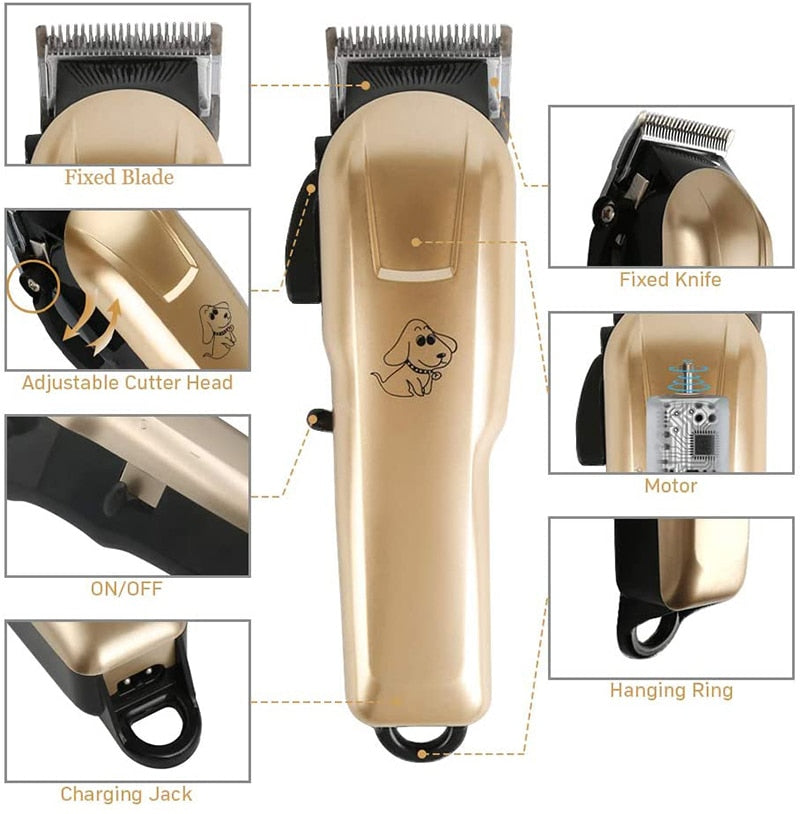 High Carbon Steel Blade Dog Hair Trimmer