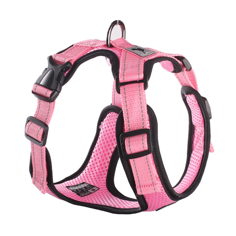 Reflective Breathable Dog Harness Vest