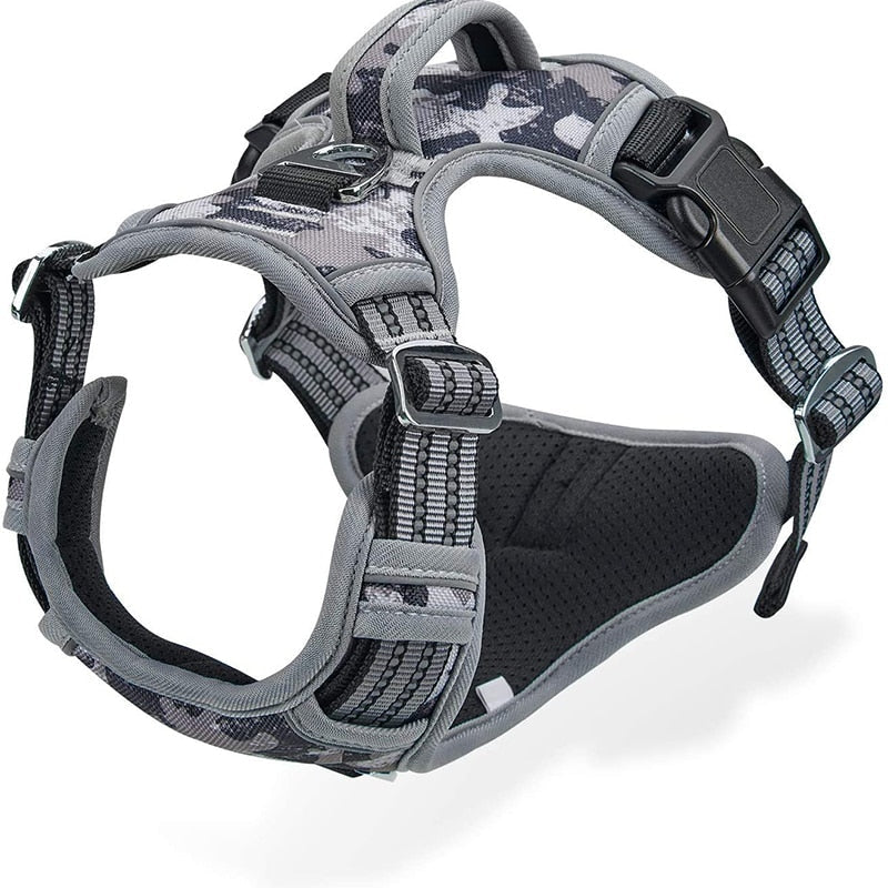 Heavy Duty Tactical No Pull Dog Harness