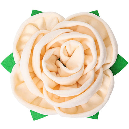 Rose Flower Dog Snuffle Mat