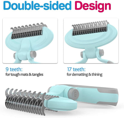 270 Degree Rotatable Dog Brush