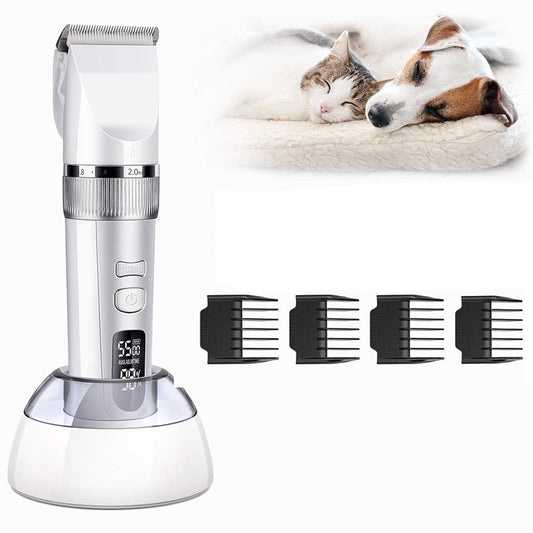 Professional LCD Display Dog Hair Trimmer