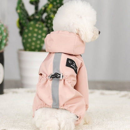 Waterproof Mesh Dog Raincoat