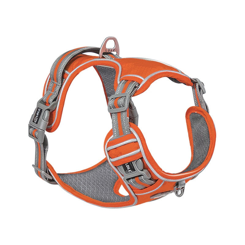 All Weather Reflective Nylon Dog Harness