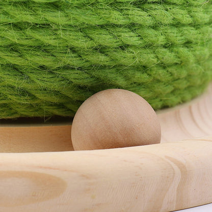 Green Cactus Shape Cat Scratcher