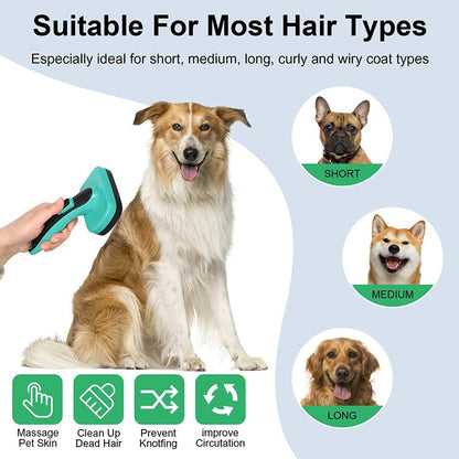 Comfortable Ideal Slicker Dog Brush