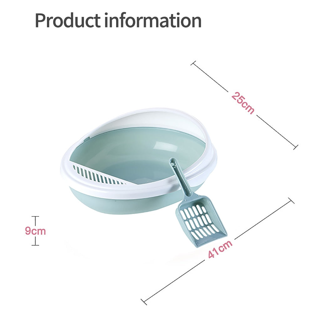 Cat Toilet Box Tray With Scoop