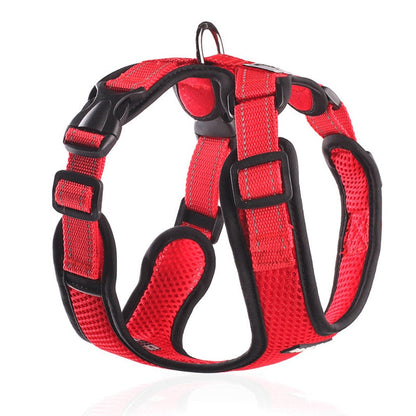 Reflective Breathable Dog Harness Vest