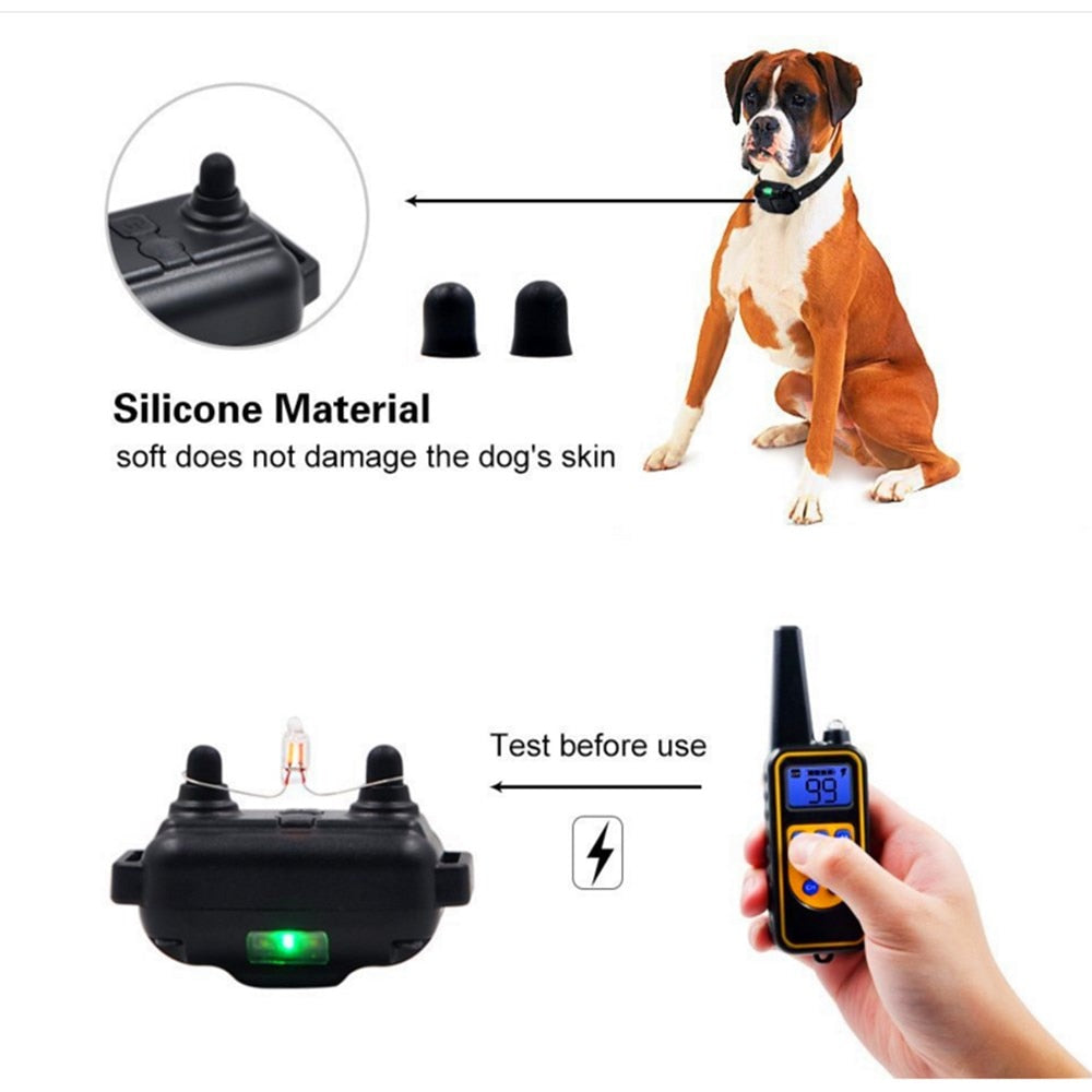 800M Smart 3 Channels Dog Training Collar