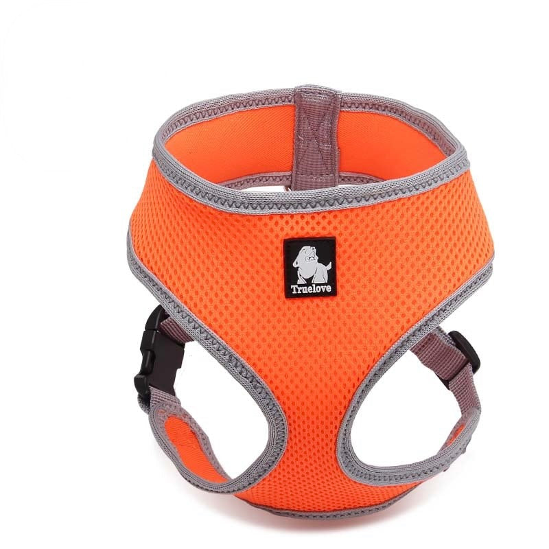 Breathable Mesh Nylon Soft Dog Harness