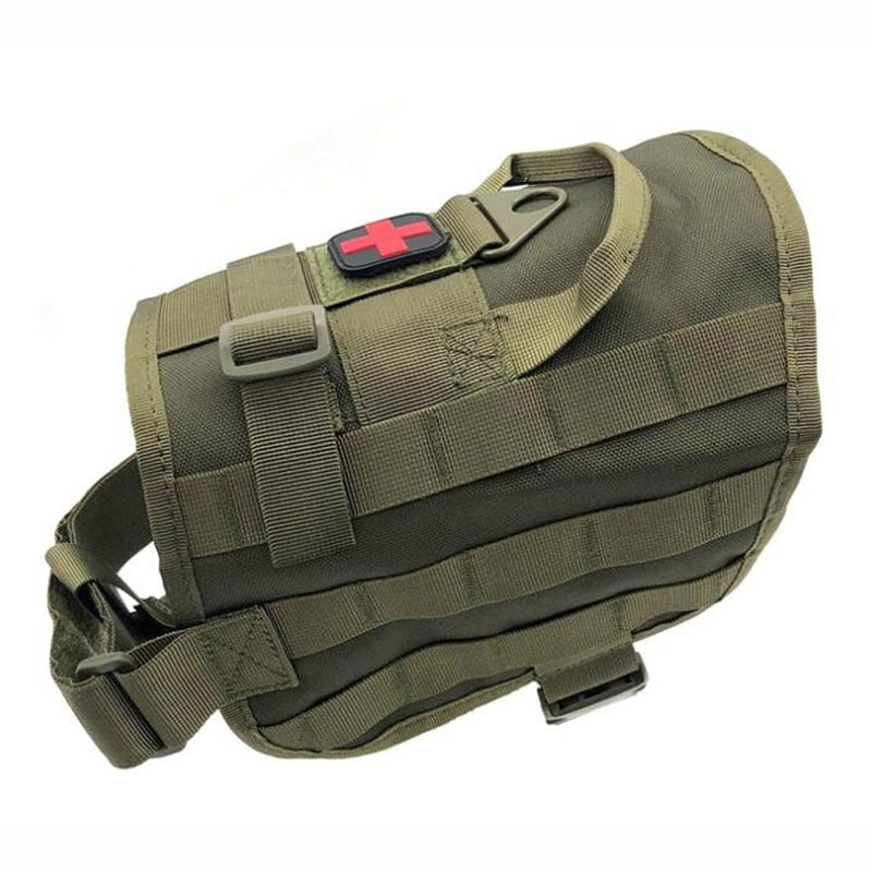 Military Service Dog Molle Harness