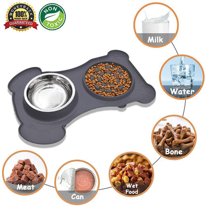 Food Grade Silicone Dog Slow Feeder