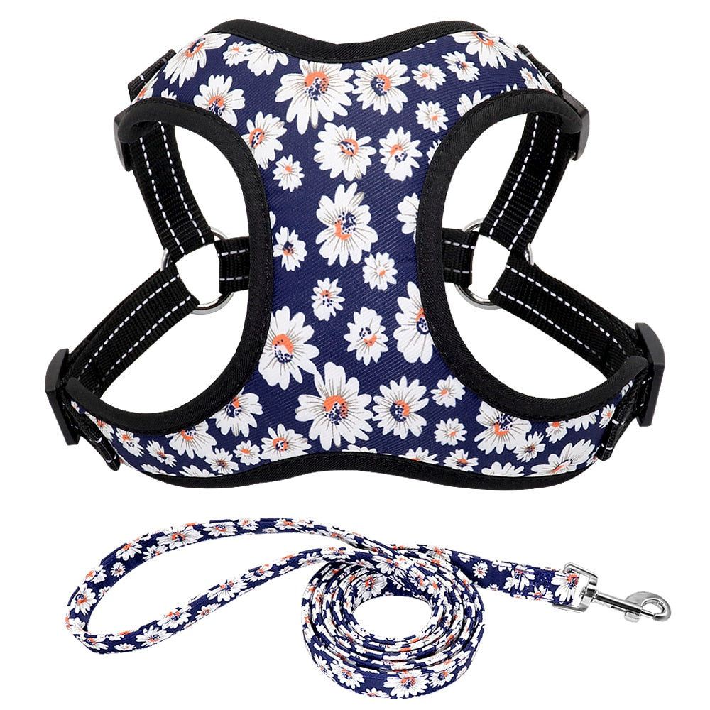 Nylon No Pull Dog Harnesses Set