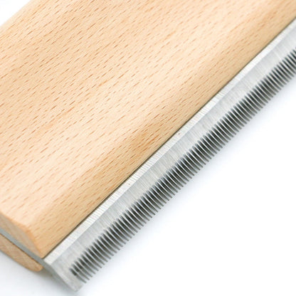 Quality Ergonomic Wooden Dog Comb