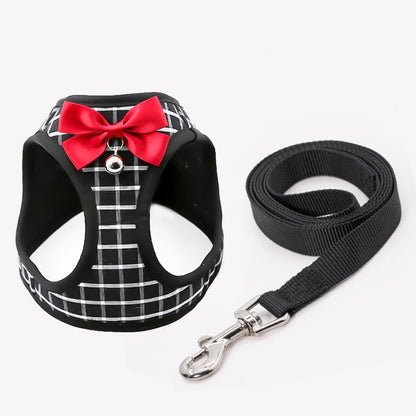 Adjustable Pet Harness With Bell