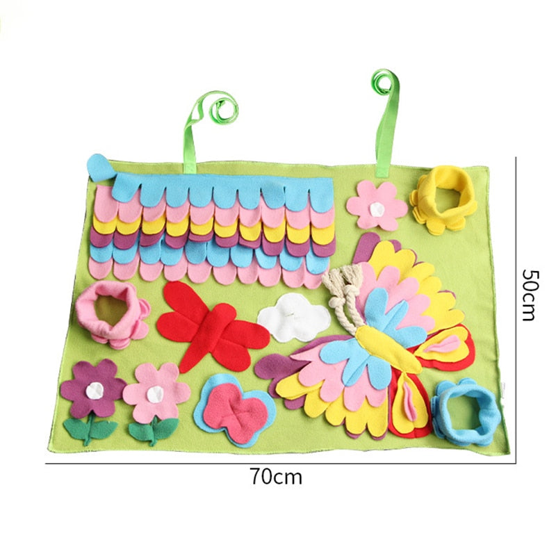 Butterfly Garden Dog Snuffle Mat