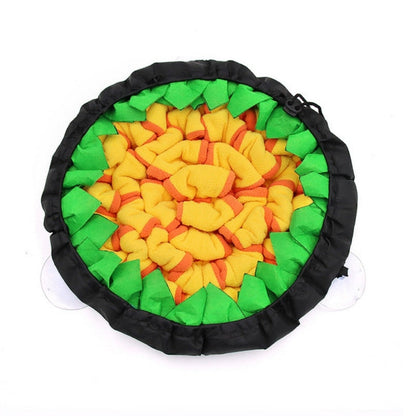 Sunflower Dog Snuffle Bowl