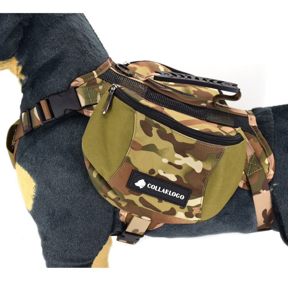 Camouflage Oxford Fabric Dog Harness