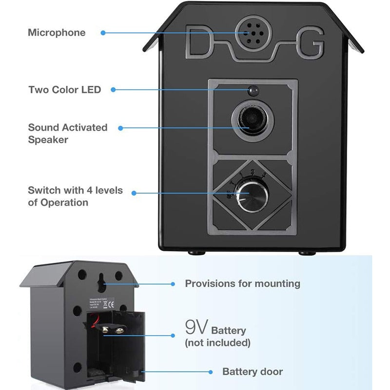 15m Range Anti Dog Barking Device