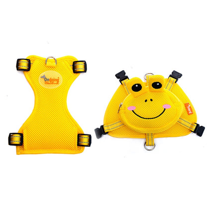 Cute Pet Travel Backpack Harness