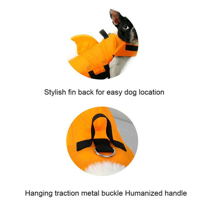 Summer Shark Dog Swimming Life Vest