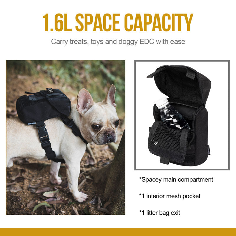 K9 Backpack Small Dog Harness