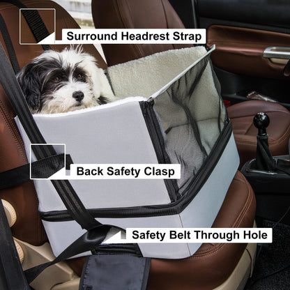 Premium Dog Car Seat Booster Kennel