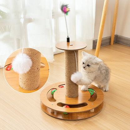 4 In 1 Cat Scratching Post