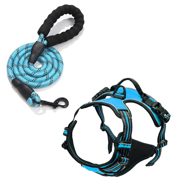 Adjustable Reflective Dog Harnesses