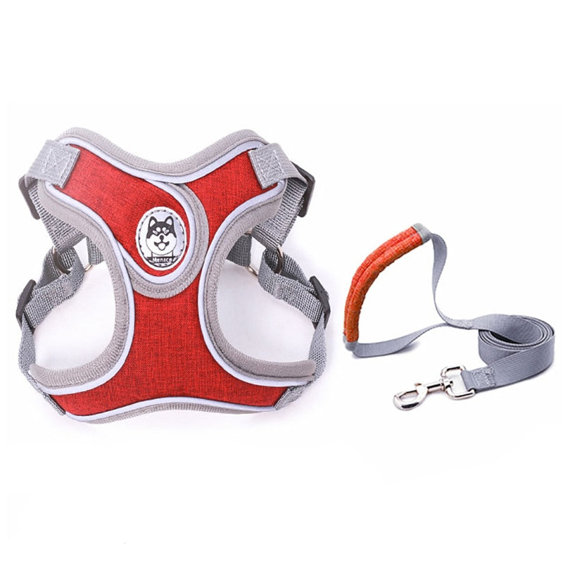 X Shaped Design No Pull Dog Harness