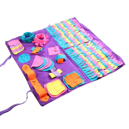 Purple Life Fun Dog Snuffle Mat