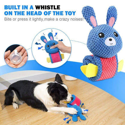 Cute Rabbit Dog Snuffle Plush Toy